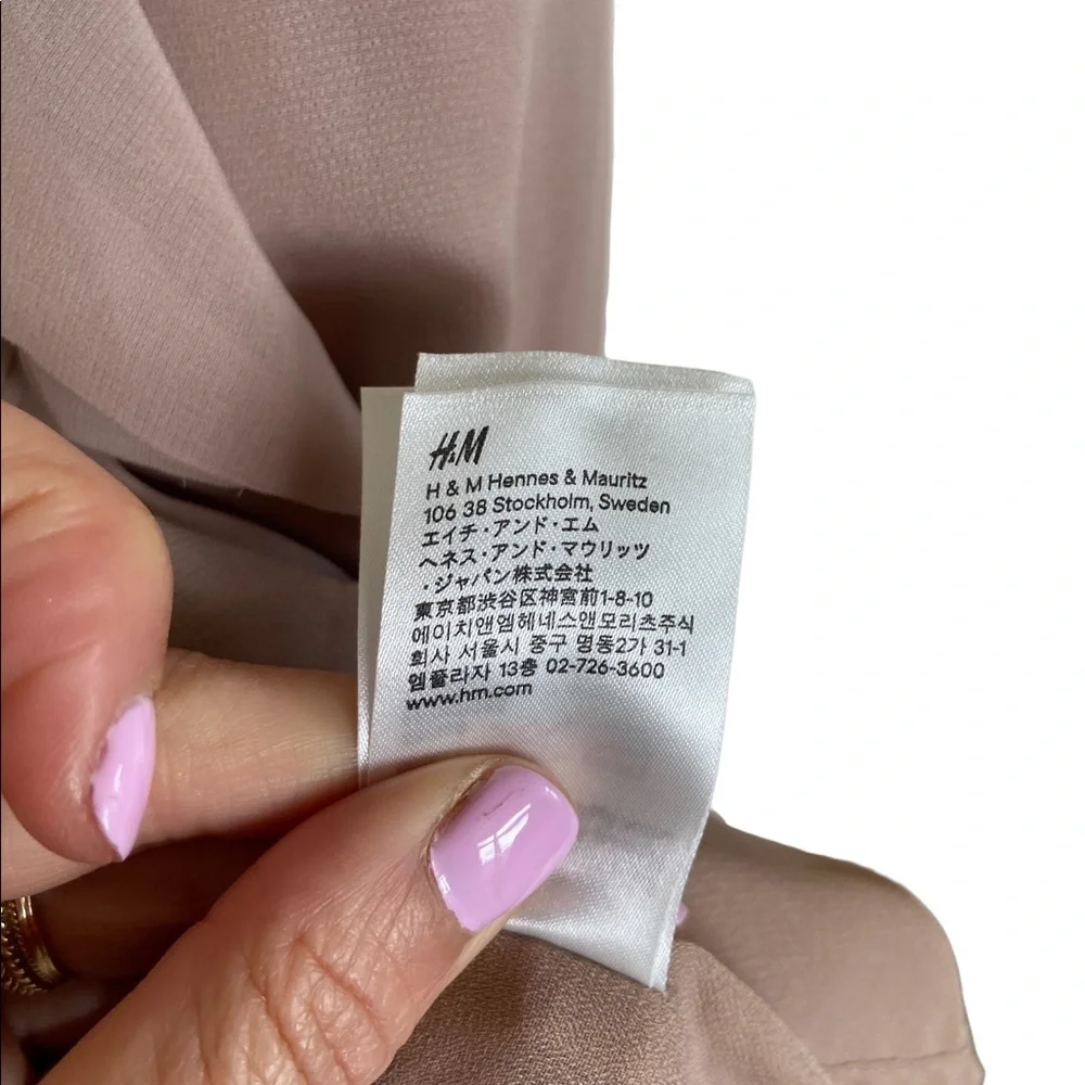 H&M Black Label Ruffle Panel Mini Dress - Picture 9 of 11